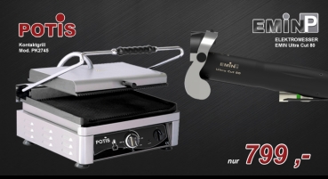 Paket Potis Kontaktgrill PK 2745E + EMIN Ultra Cut 80